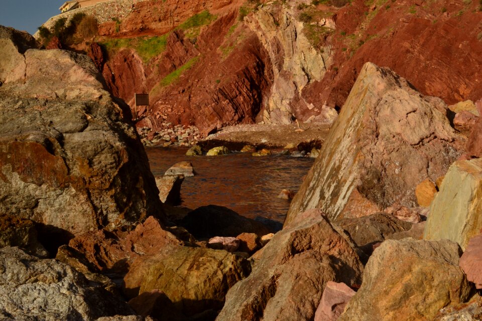 Rock nature light