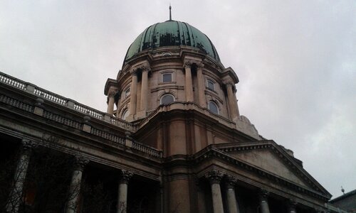Castle building budapest