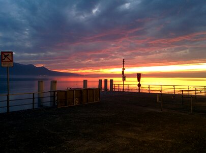 Vevey lake geneva switzerland photo