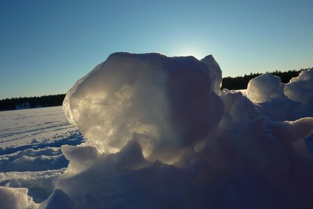 Winter fair weather february