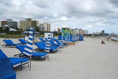 Miami beach florida waterfront photo