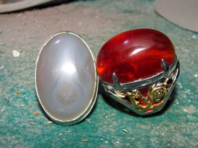 Jewel ring agate