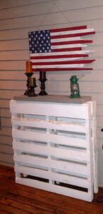 Reclaimedwood diy americanflag