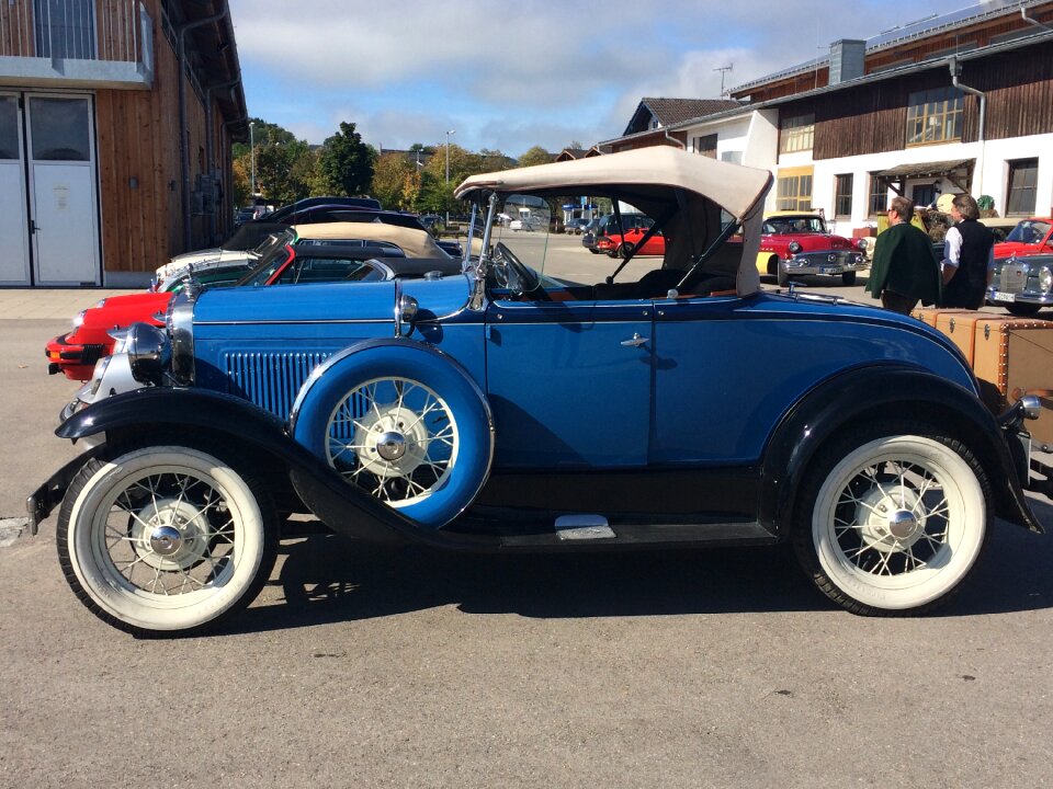 Oldtimer chiemsee blue