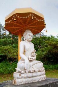 Buddha statues buddhism artistic conception photo