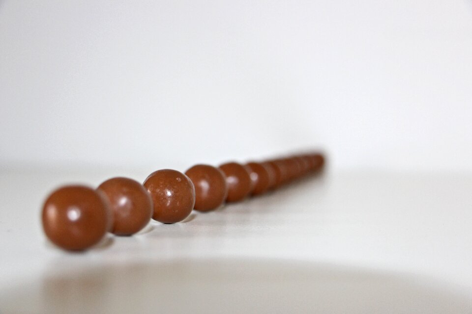 Chocolate balls food
