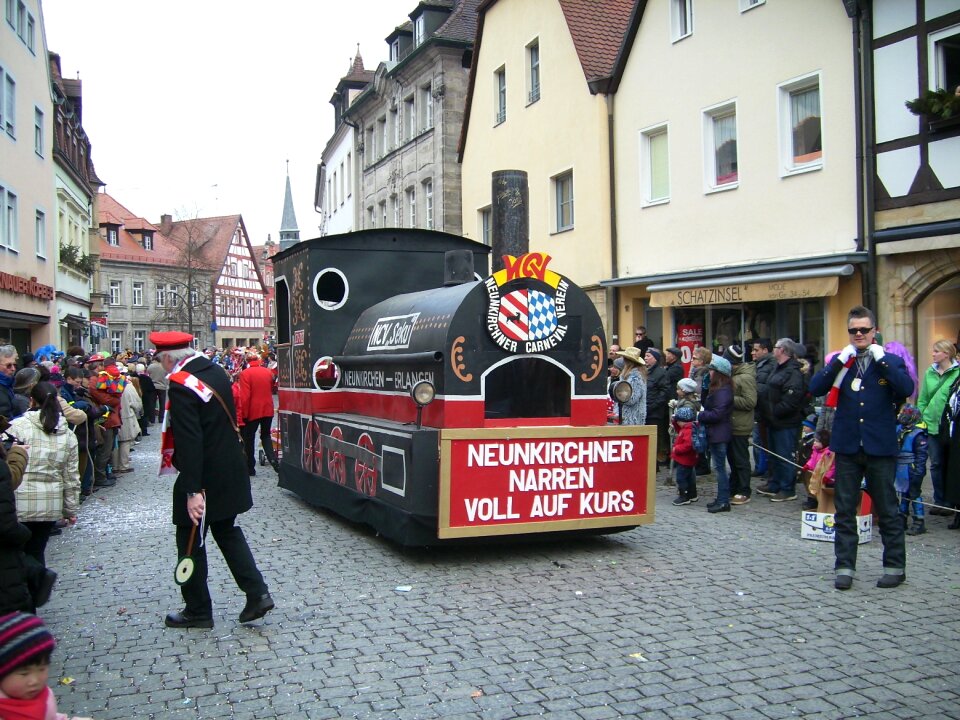 Parade floats forchheim bavaria