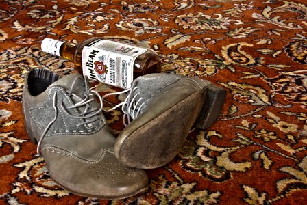 Shoes carpet jim beam