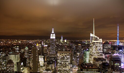 City skyline america photo