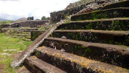 Pyramids steps ruins photo