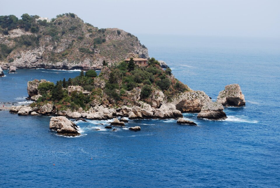 Landscape italian sea