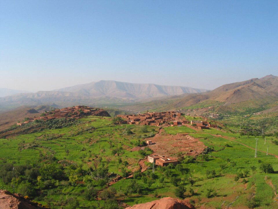 Morocco atlas villages