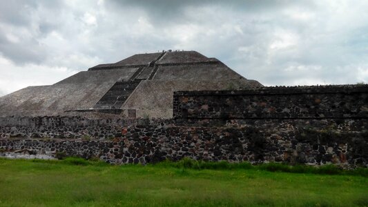 Mexico aztec teotihuacan photo