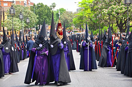 Spain procession brotherhood photo