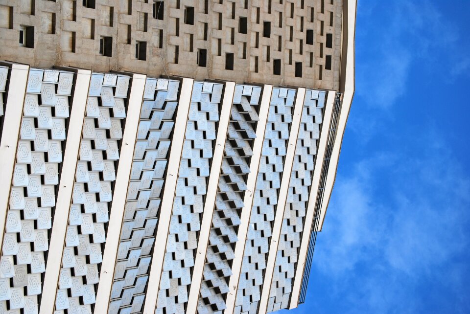 City sky perspective