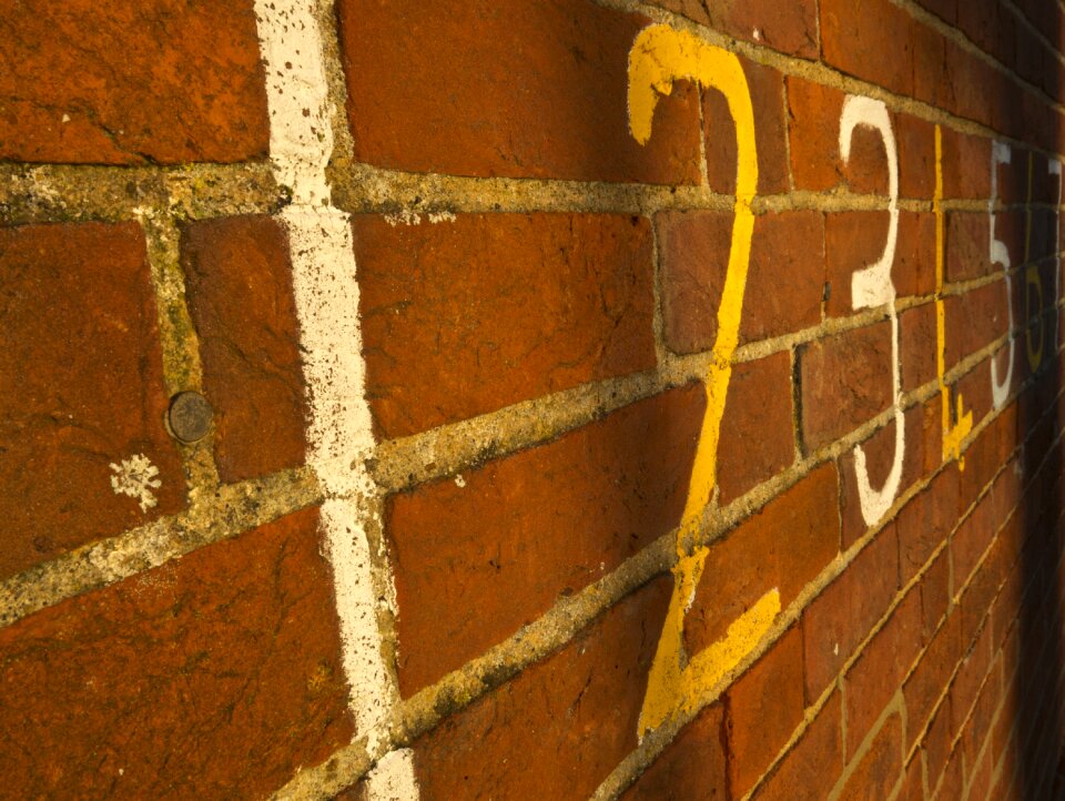 School brown school brown numbers