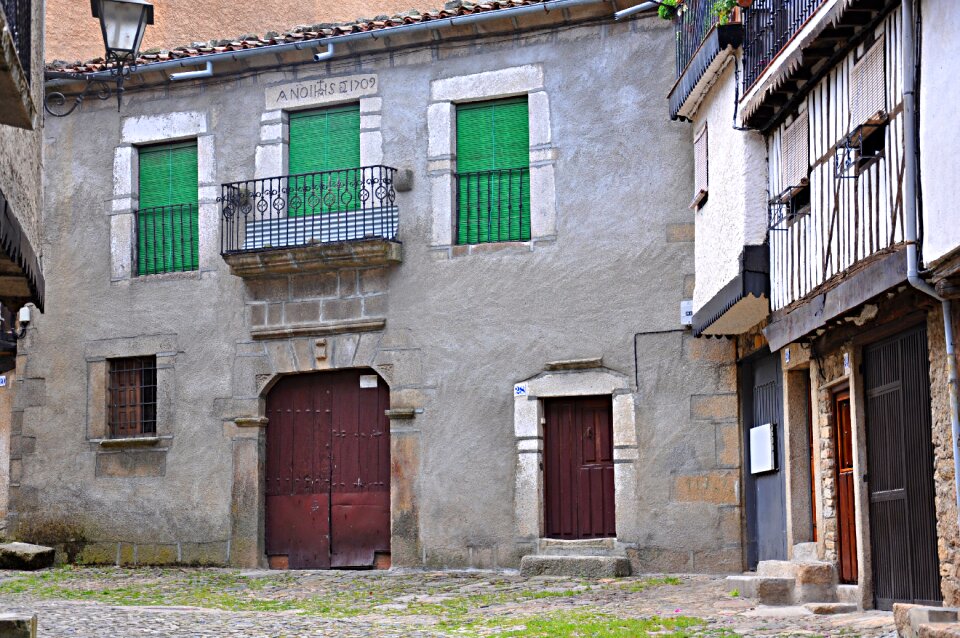 Facade building house
