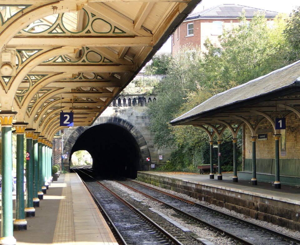 Tunnel gleise england
