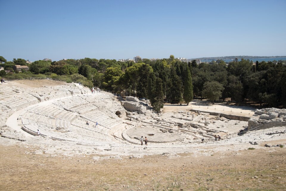 Ruin theatre landscape