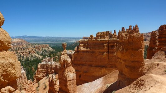 America bryce national park rock formation photo