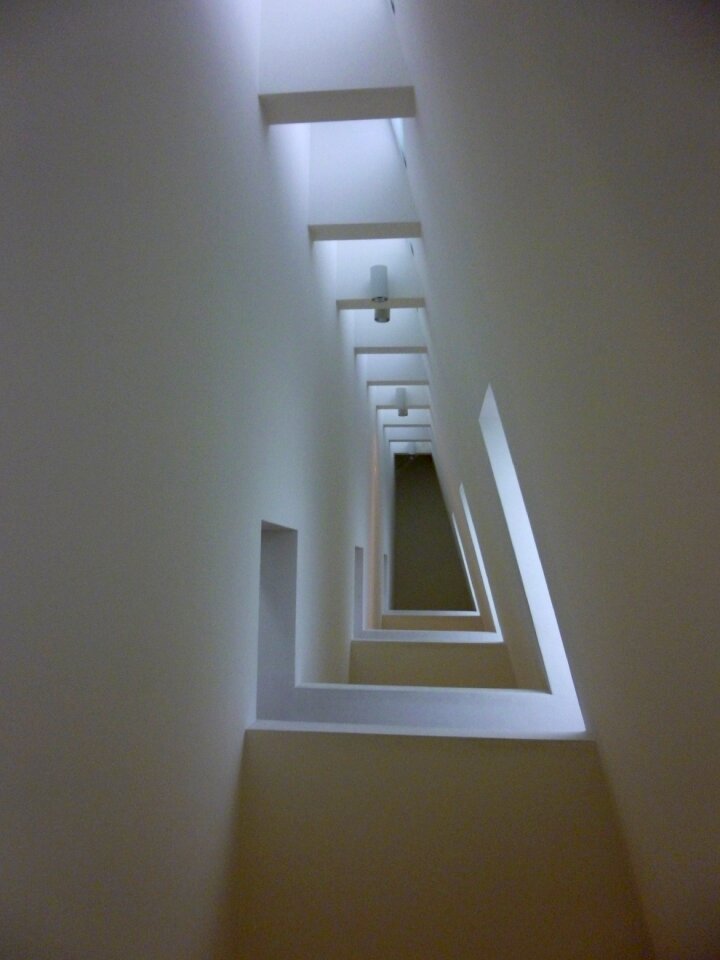 Light perspective modern building