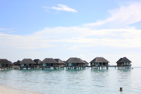 Vacation beach maldives