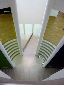 Stairs perspective modern architecture photo