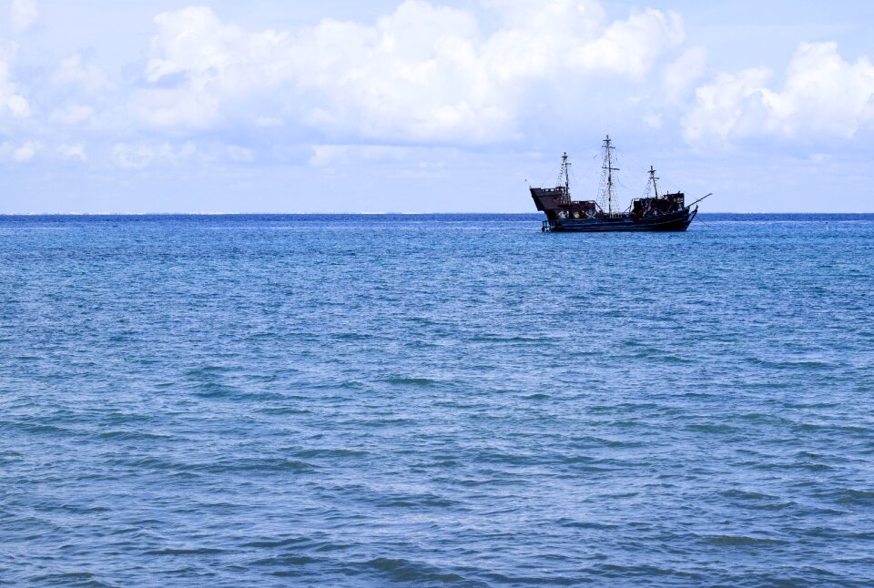 Pirate ship caribbean