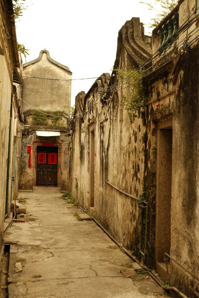 The abandoned ancient architecture south
