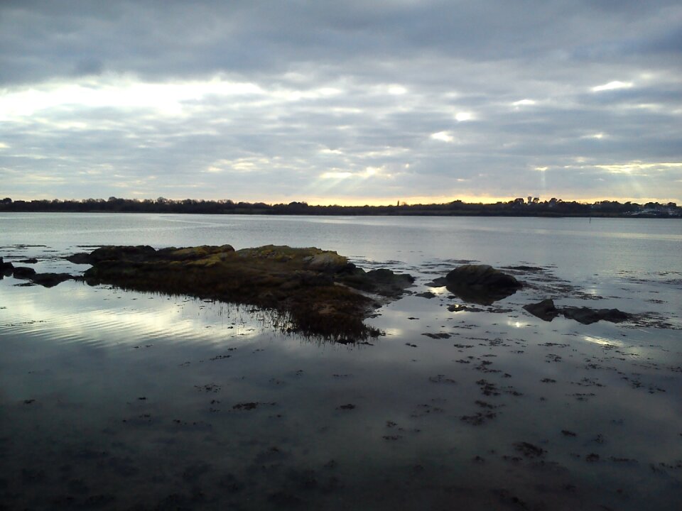 Reflection twilight cloud