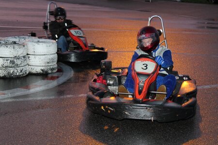 Motorsport rally pilot