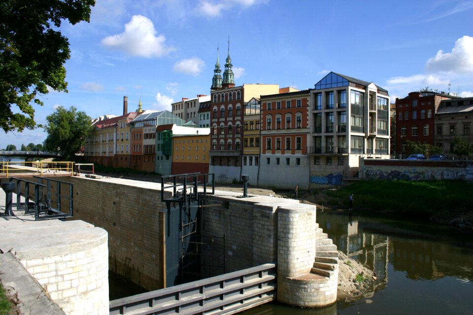 Opole channel millrace