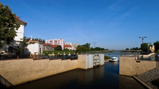 Poland channel river photo