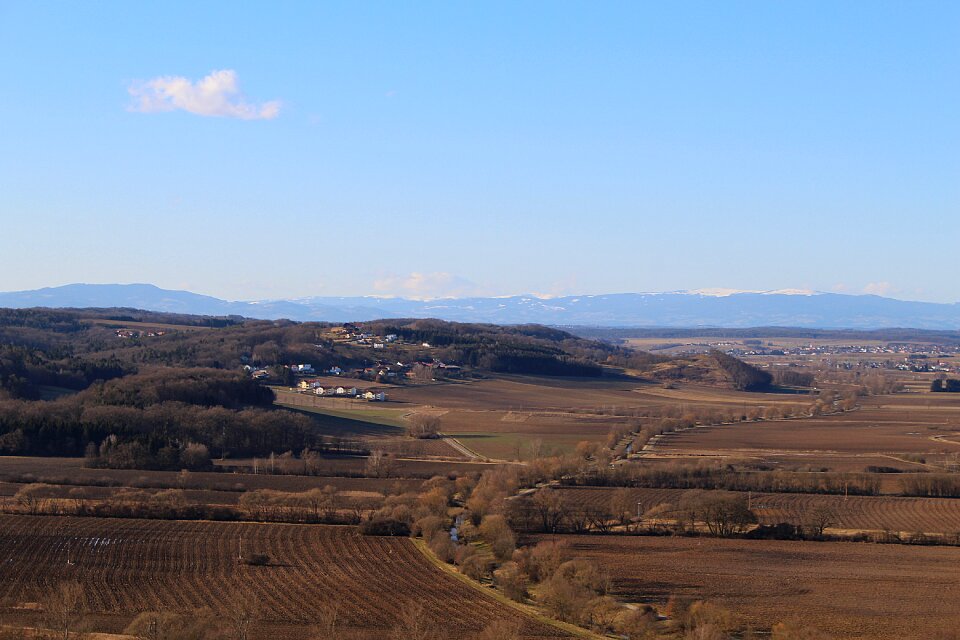 Distant wide landscape
