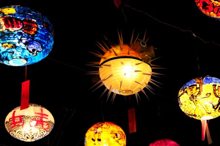 Lantern festival lantern flower 燈