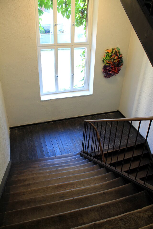 Stairs emergence wood