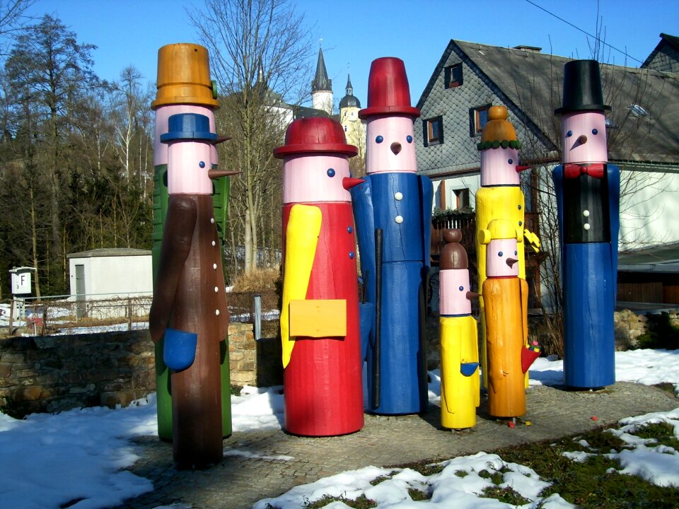 Arts crafts painted funny