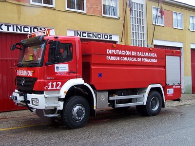 Fire service truck fire park fire department