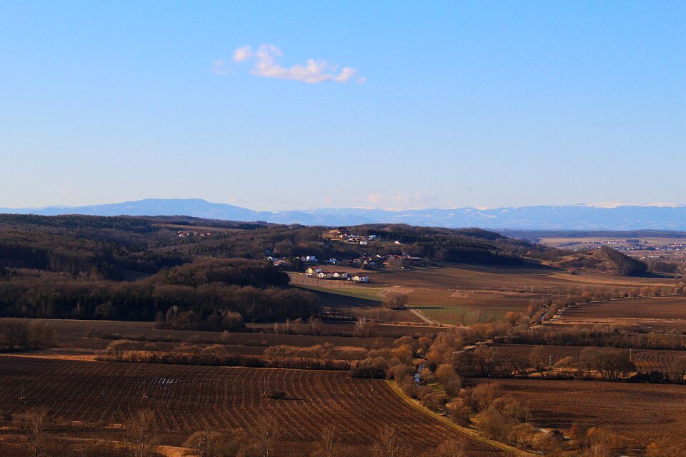 Distant wide landscape