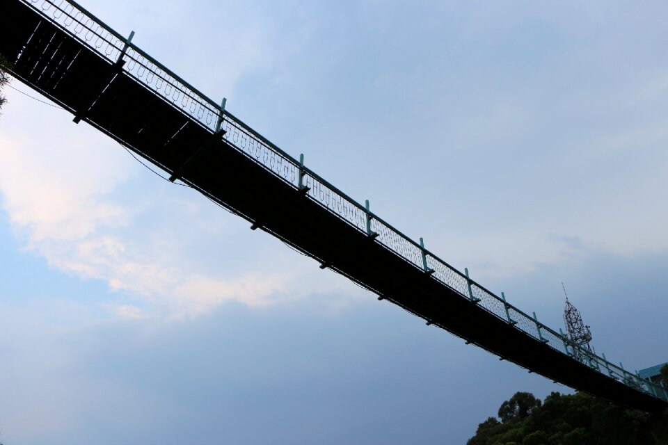 Ropeway steel bridges bridge