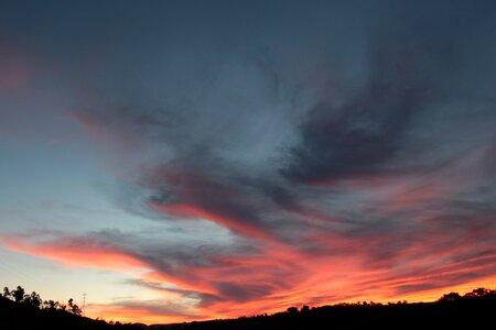 Sunset eventide brazil photo