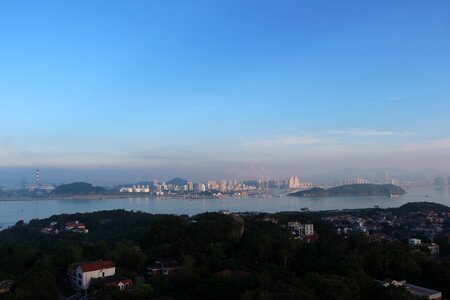 Xiamen gulangyu island sunlight rock