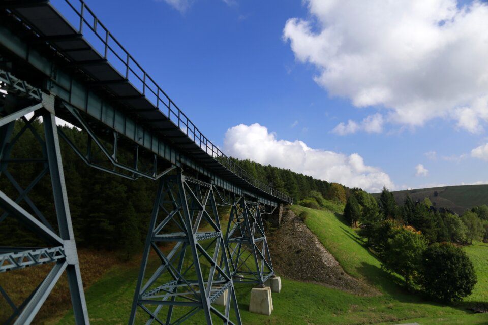 The valley of the crossing landscape