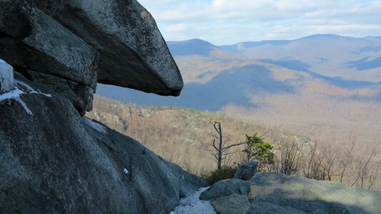 Nature rock boulder photo