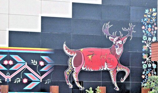 Building art painting canada