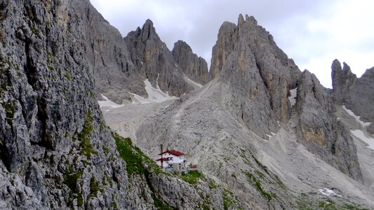 Via ferrata exposed surefootedness