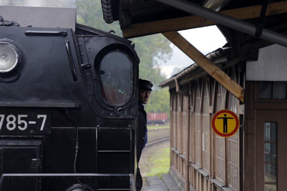 Germany locomotive railway station