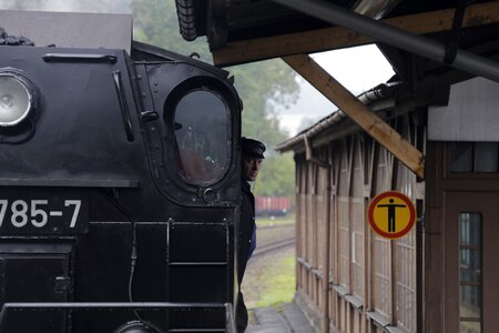 Germany locomotive railway station