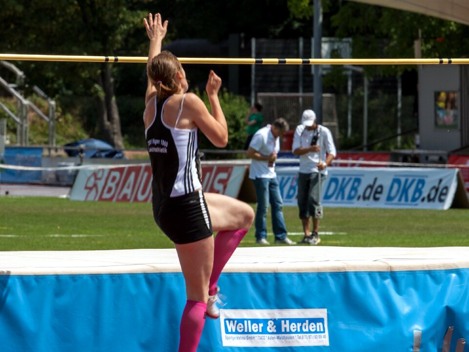 Athletics high jump junior gala mannheim