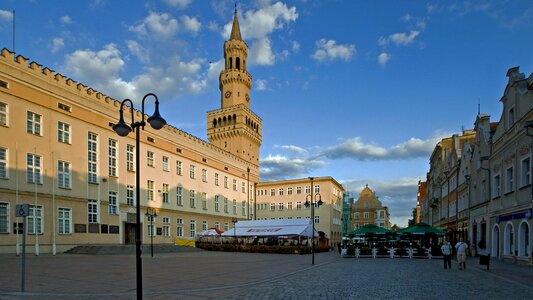Opole silesia town hall photo